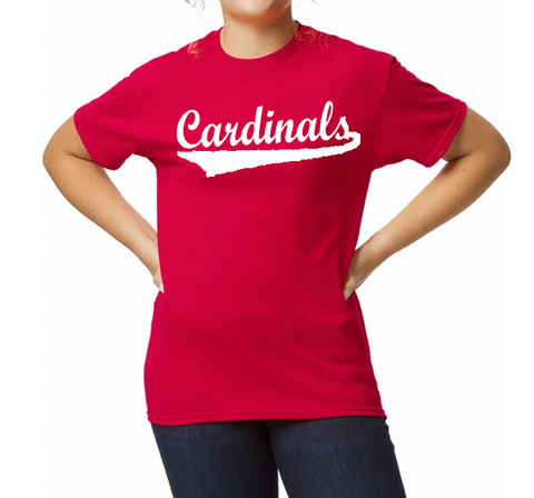Franklin Township Little League 7/8 Kid Pitch Cardinals tshirt