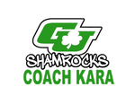 Personalized Shamrocks car decal